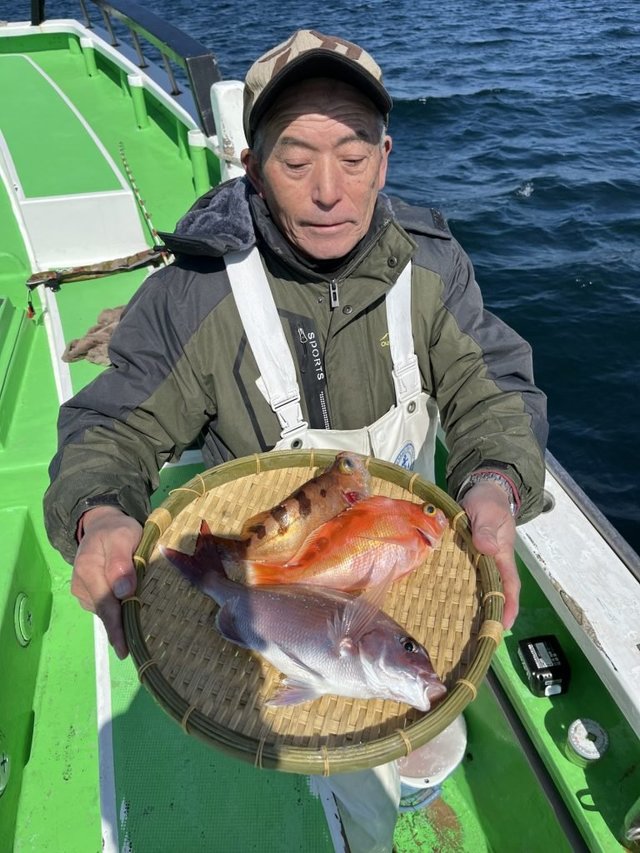 マダイ・アカイサキ・オキメバル(トゴットメバル)