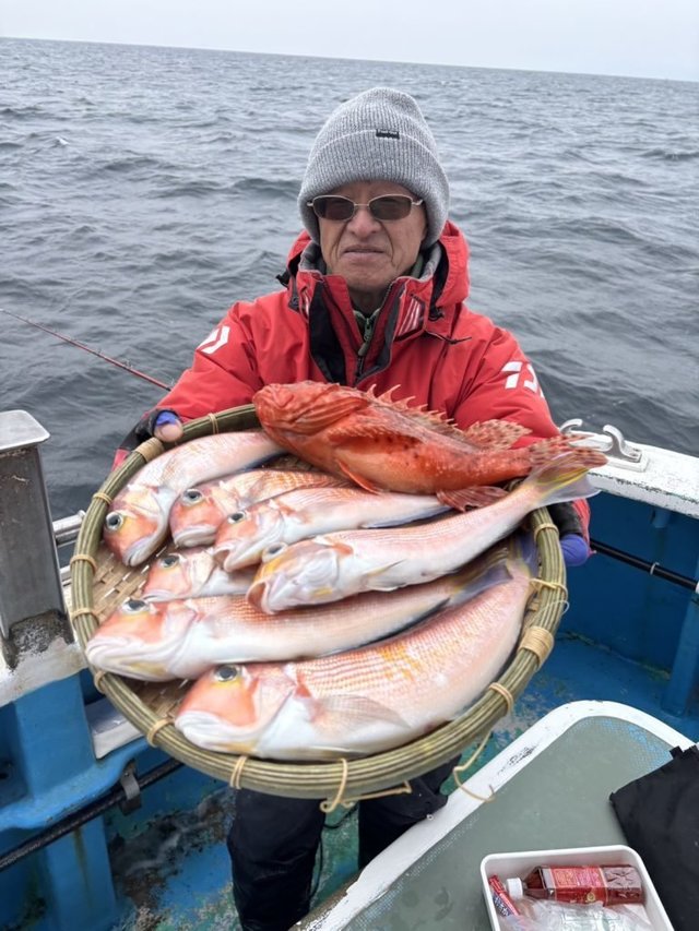 アマダイ(アカアマダイ)・オニカサゴ