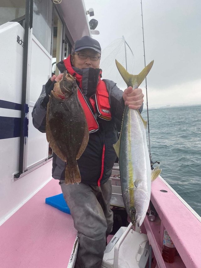 ワラサ(ブリ)・ヒラメ