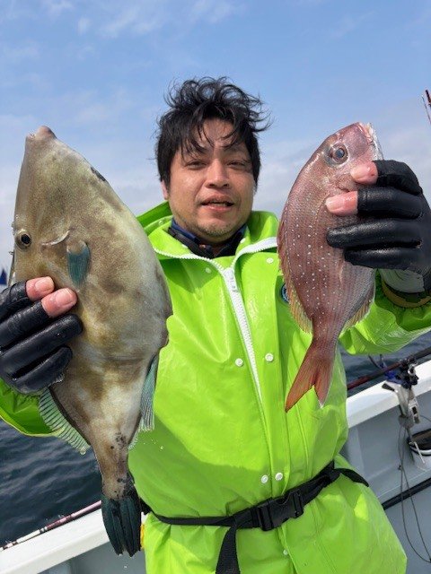 マダイ・ウマヅラハギ