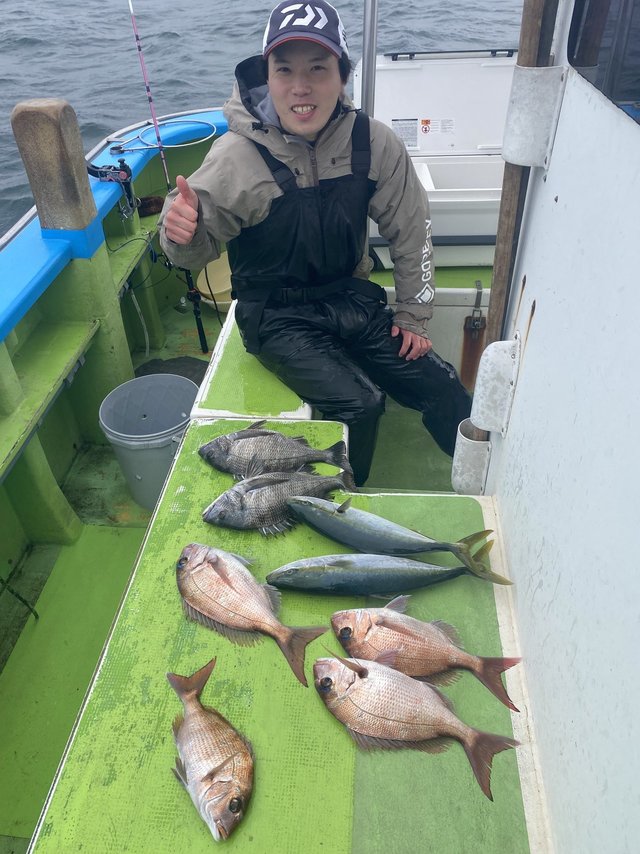 マダイ・クロダイ・イナダ(ブリ)