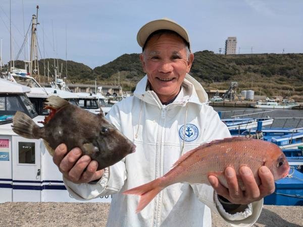 ハナダイ(チダイ)・カワハギ