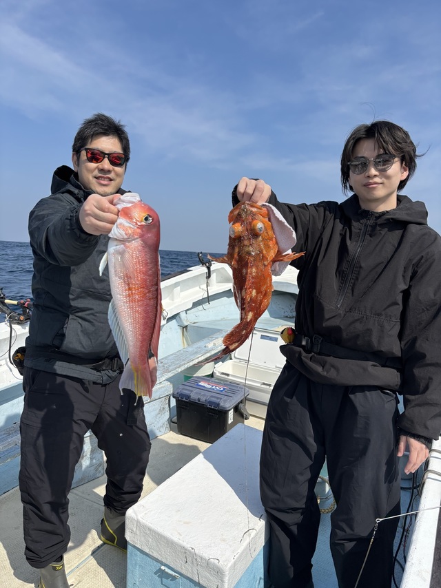 アマダイ(アカアマダイ)・カンコ(ウッカリカサゴ)