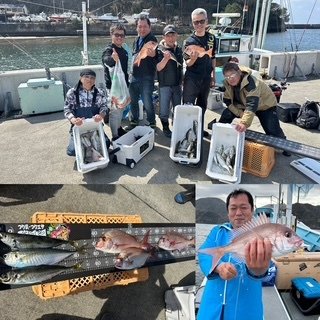 マダイ・ハナダイ(チダイ)・マアジ