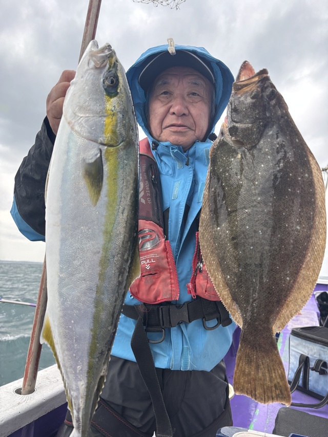 イナダ(ブリ)・ヒラメ