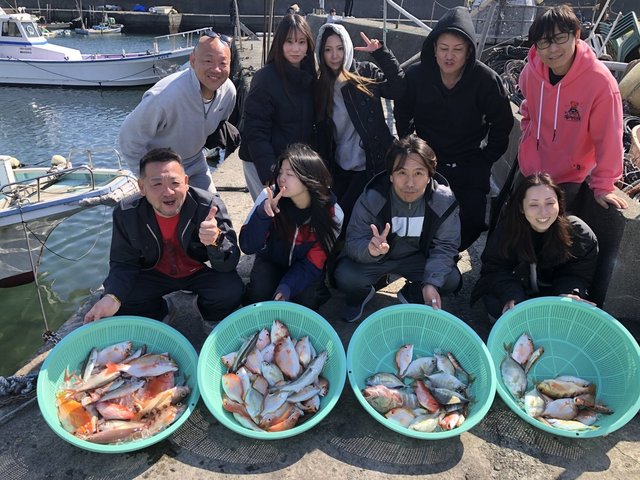 レンコダイ(キダイ)・アカイサキ・カイワリ・ヒメダイ