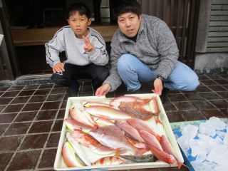 マダイ・イトヨリ(イトヨリダイ)・カサゴ