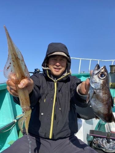 クロムツ・ヤリイカ