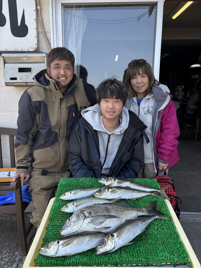クロダイ・アジ(マアジ)