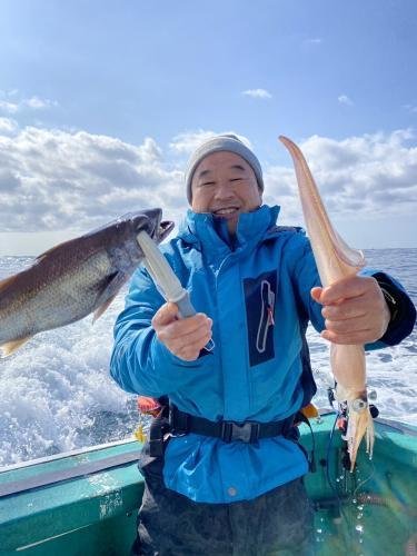 クロムツ・ヤリイカ