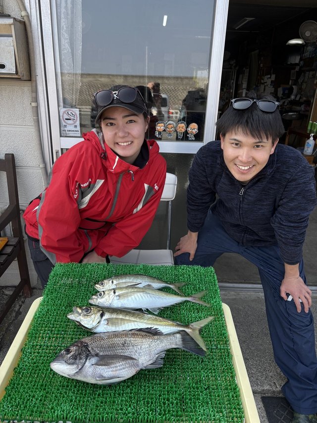 クロダイ・アジ(マアジ)