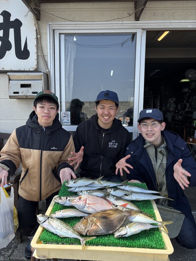 ハナダイ(チダイ)・アジ(マアジ)