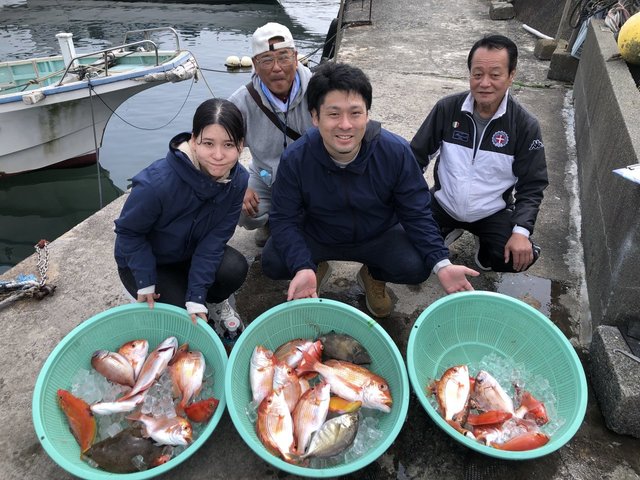 レンコダイ(キダイ)・アカイサキ・カイワリ