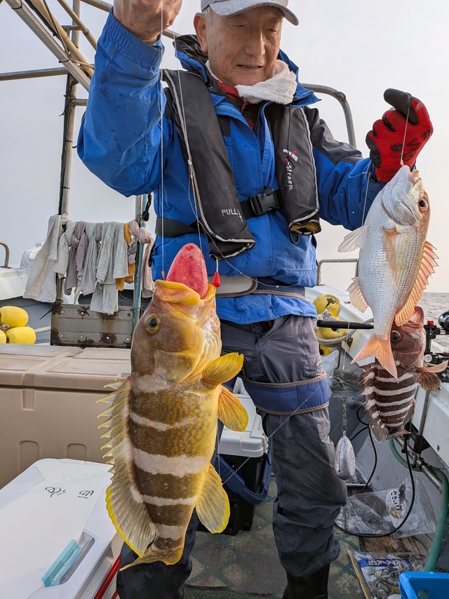 レンコ(キダイ)・アオナ(アオハタ)
