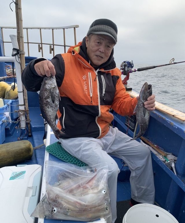 クロムツ・ヤリイカ