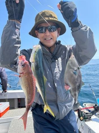 チダイ・ウマヅラハギ