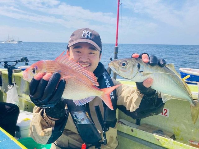 ハナダイ(チダイ)・アジ(マアジ)