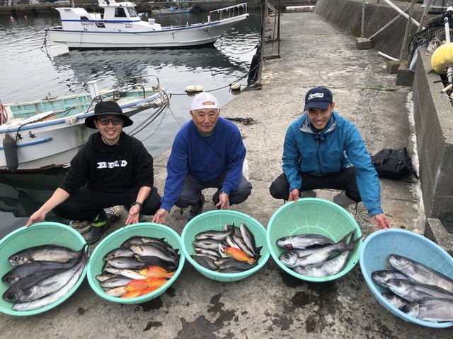 アカイサキ・イサキ・メダイ