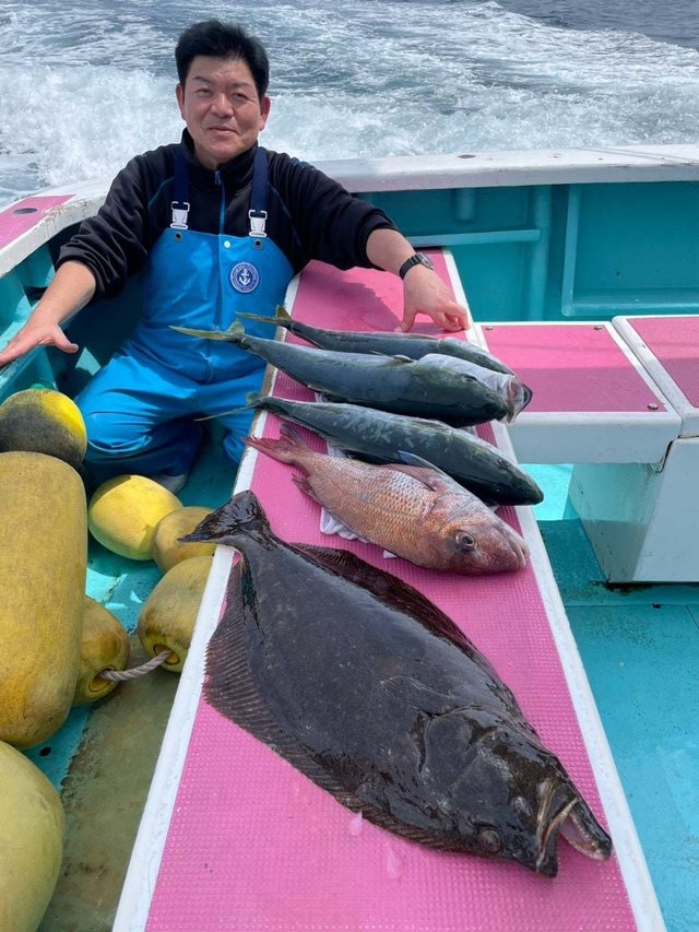 マダイ・ワラサ(ブリ)・ヒラメ