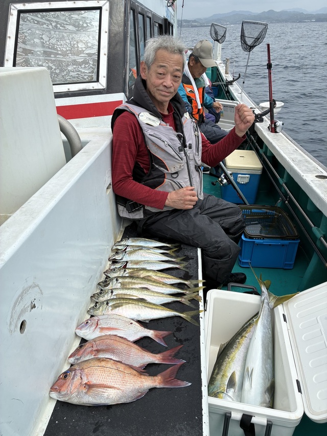 マダイ・マアジ・メジロ(ブリ)