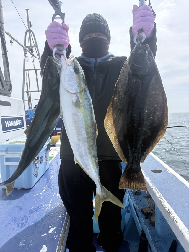 ワラサ(ブリ)・ヒラメ