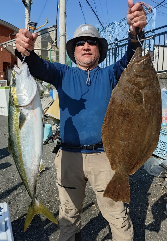 ワラサ(ブリ)・ヒラメ