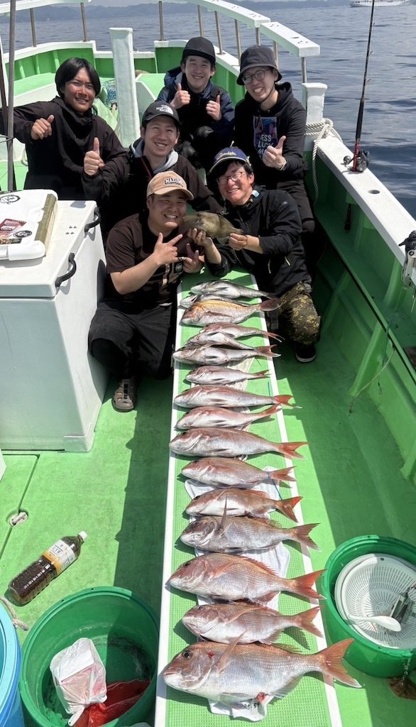 マダイ・クロダイ・ウマヅラハギ