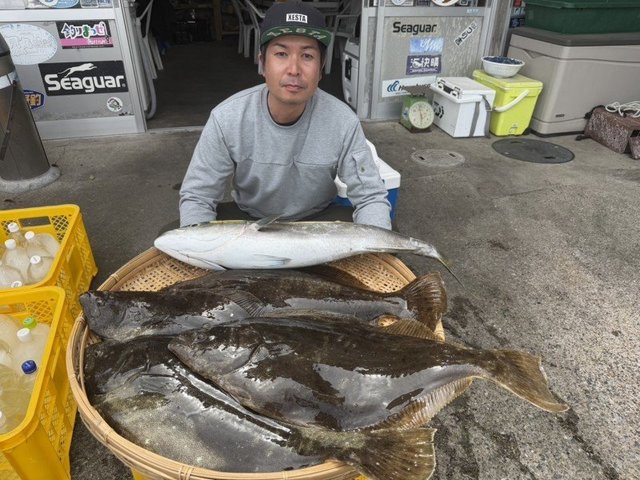 ワラサ(ブリ)・ヒラメ