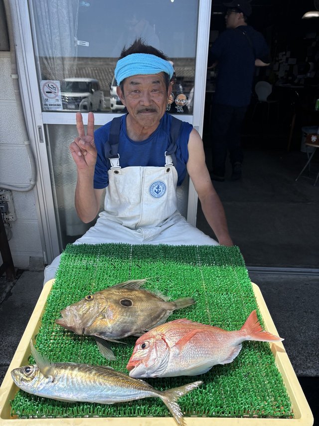 ハナダイ(チダイ)・アジ(マアジ)・マトウダイ