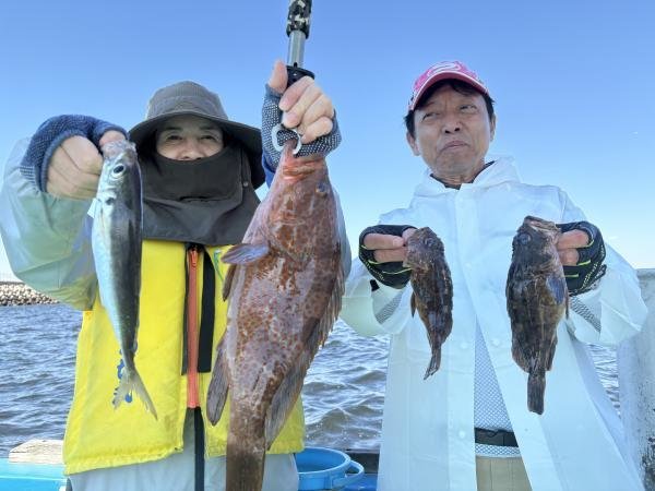 オオモンハタ・アジ(マアジ)・カサゴ