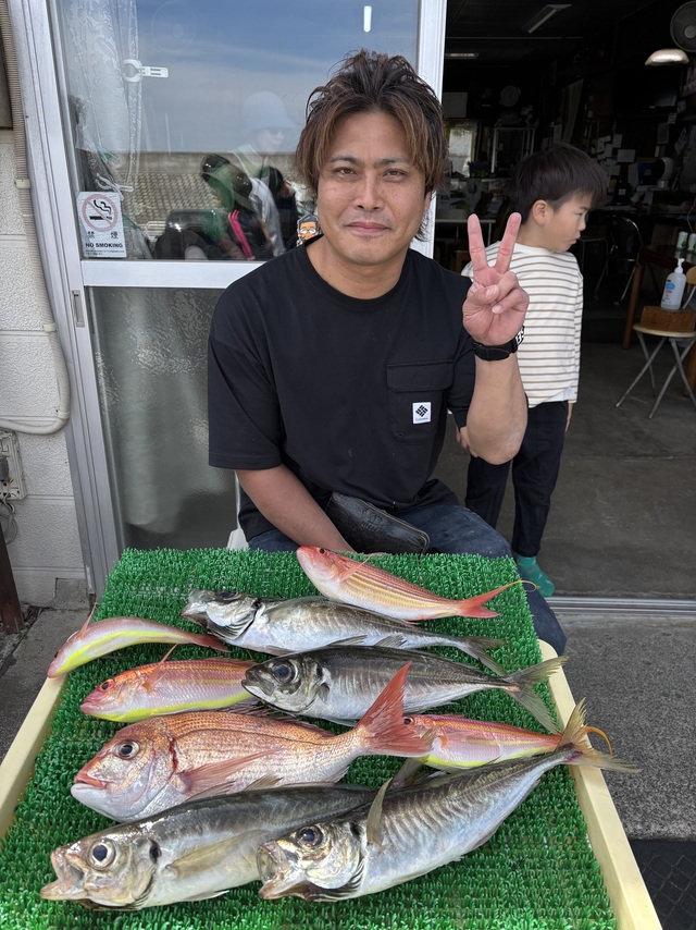 ハナダイ(チダイ)・アジ(マアジ)