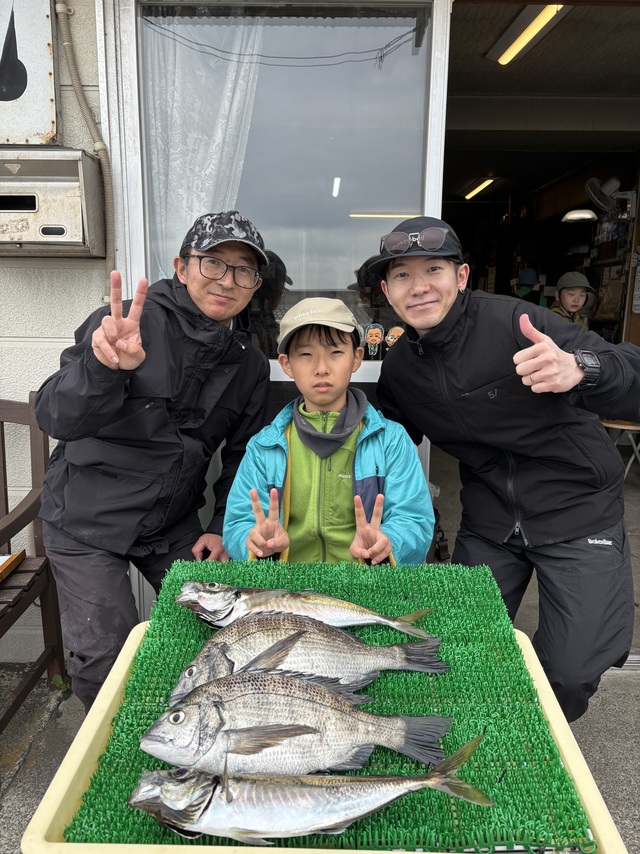 クロダイ・アジ(マアジ)