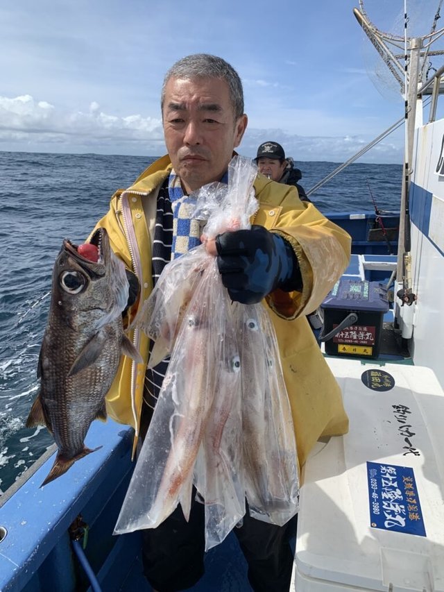 クロムツ・ヤリイカ