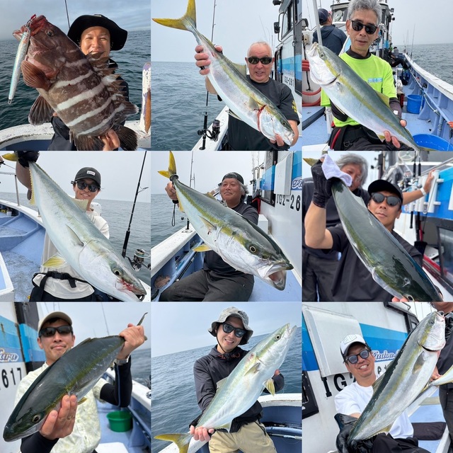 ヒラマサ5.40kg！1匹！の釣果｜2026年5月27日｜不動丸（茨城/鹿嶋旧港