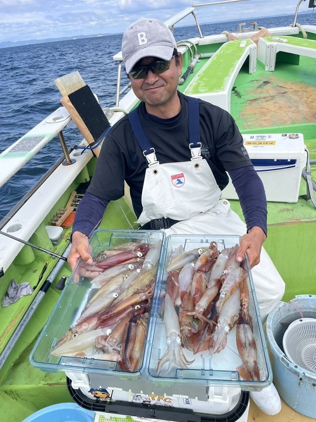 マルイカ(ケンサキイカ)・ムギイカ(スルメイカ)
