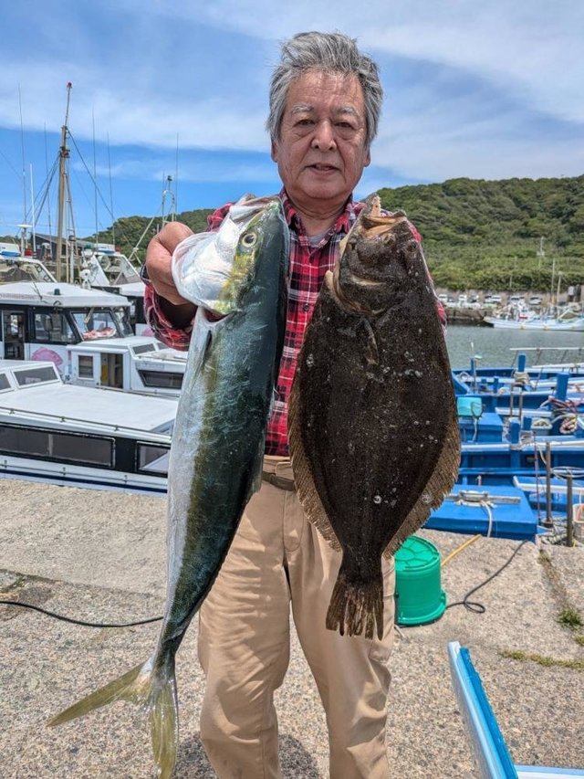 ワラサ(ブリ)・ヒラメ