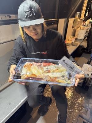 アカイカ(ケンサキイカ)・スルメ(スルメイカ)