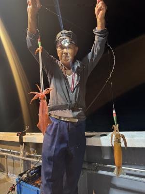 アカイカ(ケンサキイカ)・スルメ(スルメイカ)