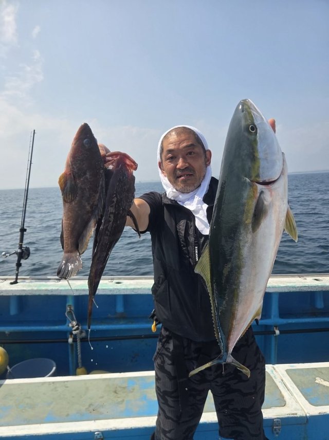 オオモンハタ・ワラサ(ブリ)