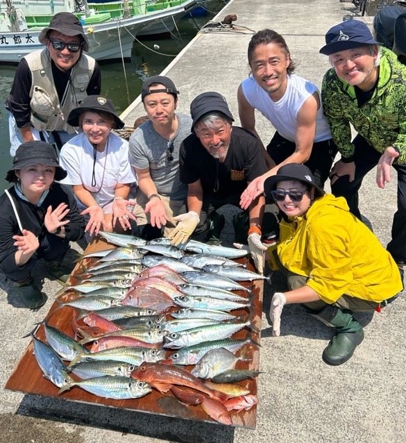 ハナダイ(チダイ)・マアジ・カイワリ・アマダイ(アカアマダイ)・サバ(マサバ)・ホウボウ・ソーダガツオ(マルソウダ)