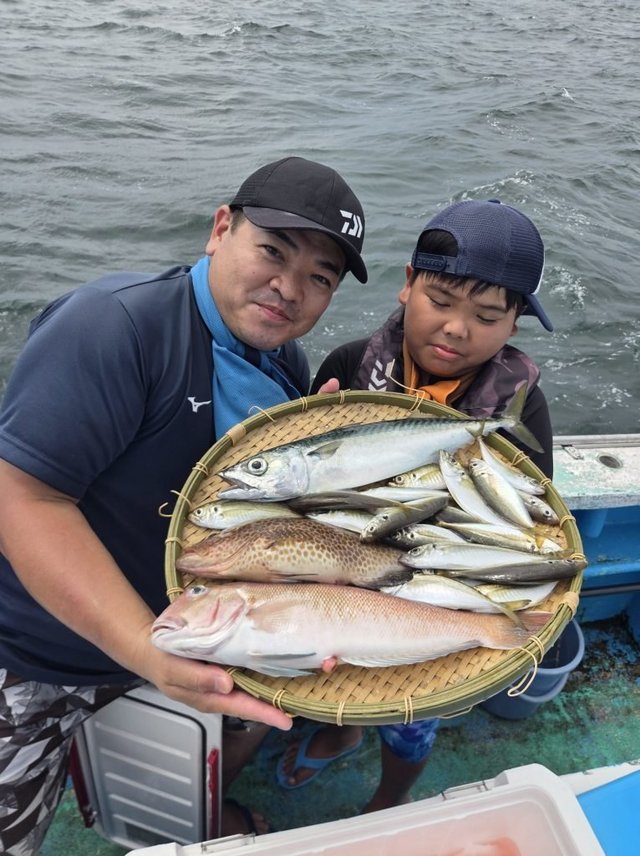 オオモンハタ・アジ(マアジ)・シロアマダイ