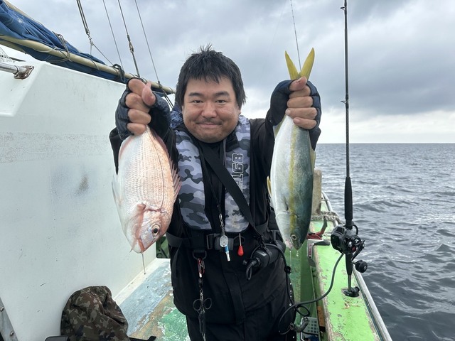 ハナダイ(チダイ)・イナダ(ブリ)