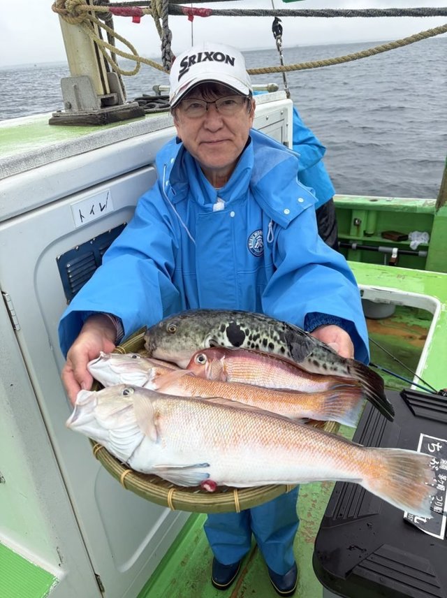 アマダイ(アカアマダイ)・シロアマダイ・トラフグ