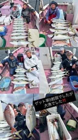 マダイ・シマアジ・ワラサ(ブリ)