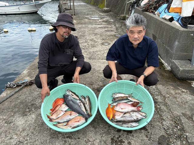マダイ・ハナダイ(チダイ)・ヒメダイ・クロムツ・メダイ・シロムツ(オオメハタ)・ヒメコダイ