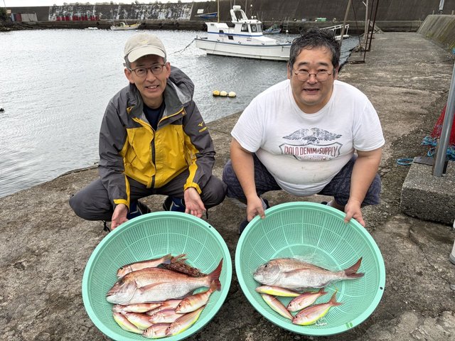 マダイ・アマダイ(アカアマダイ)・イトヨリ(イトヨリダイ)・ソコイトヨリ・タマガシラ