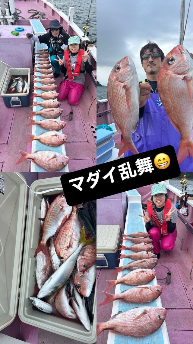 マダイ・イナダ(ブリ)・マサバ