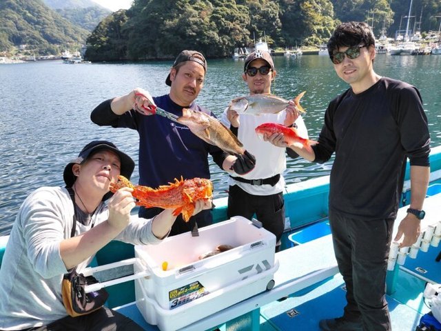 アカハタ・ショゴ(カンパチ)・オジサン・オニカサゴ