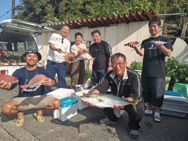 ハナダイ(チダイ)・イナワラ(ブリ)・サバ(ゴマサバ)
