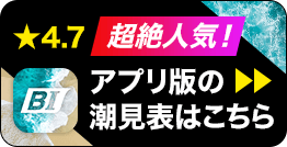 超絶人気！アプリ版の潮見表はこちら